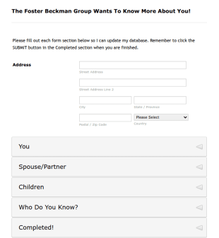 Get To Know You Questionnaire Form Template