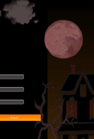 GhostHouse Haunted Tours Form Template