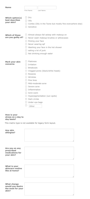 GlyMed For You! Form Template
