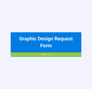 Graphic Design Request Form Template