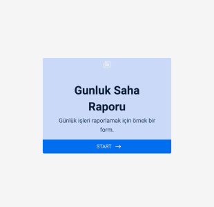 Gunluk Saha Raporu Form Template
