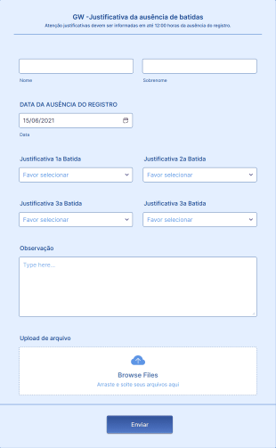GW Justificativa Da Ausência De Batidas