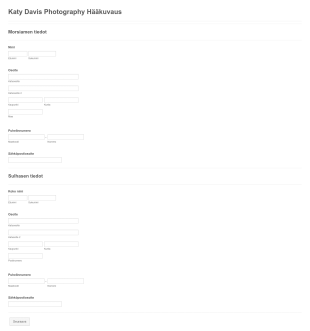 Häätilaisuuden Sopimuslomake Form Template