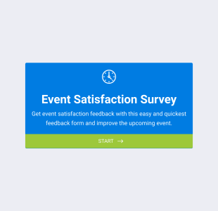 행사 만족도 설문조사 양식 Form Template