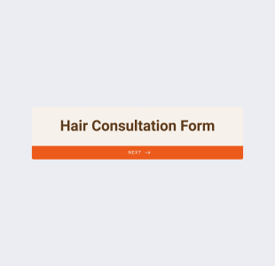 Hair Consultation Form Template
