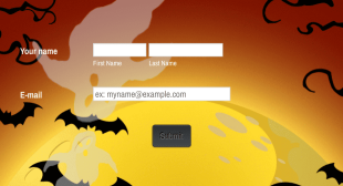 Halloween Party Form Template
