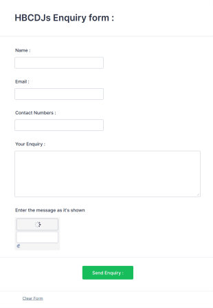 General Inquiry Request Form Template