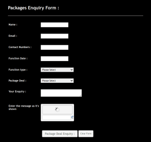 Hbcdjs Packages Enquiry Form Template