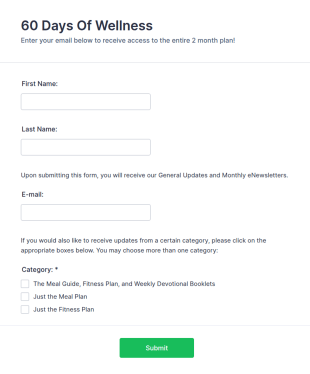 Health Insights Opt In Form Template