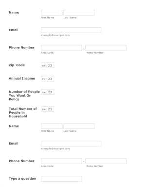 Health Insurance 2020 Form Template