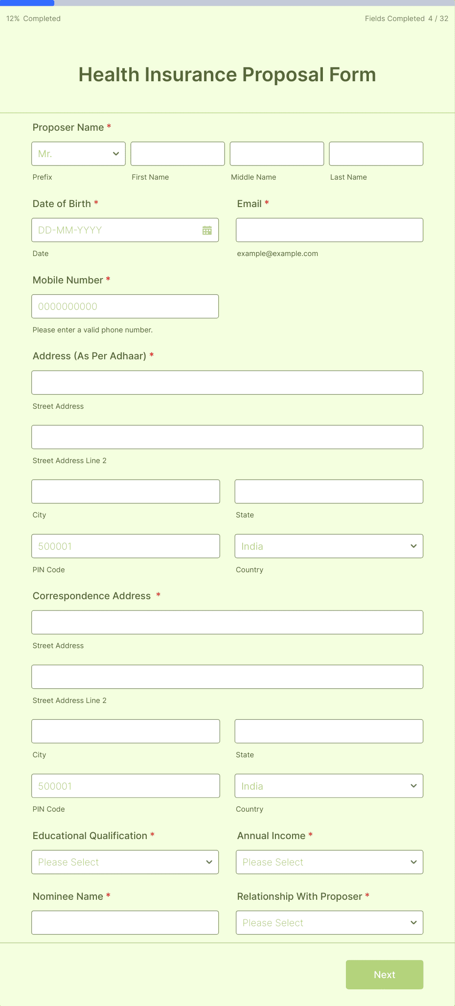 Insurance Proposal Template Insurance Proposal Template
