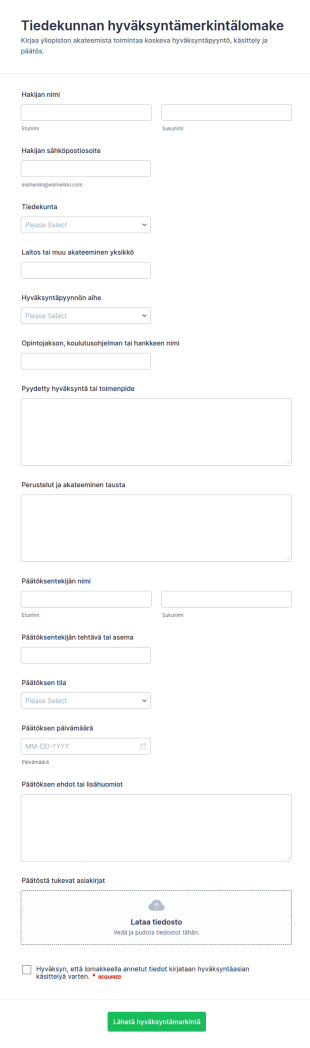 Henkilöstön Hyväksyntäasiakirja