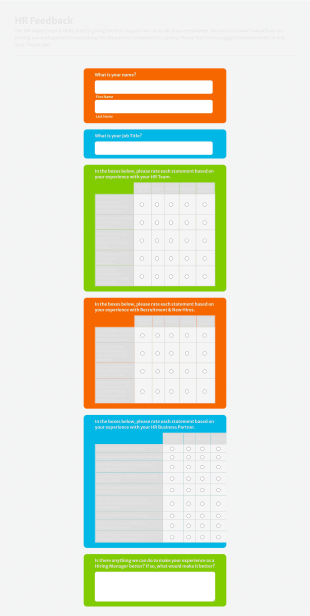 Hiring Manager Feedback Implus Form Template