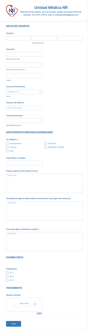 Historia Clinica Adultos