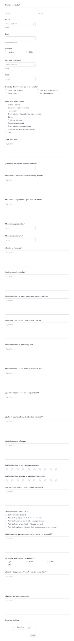 Historial Clínicos P