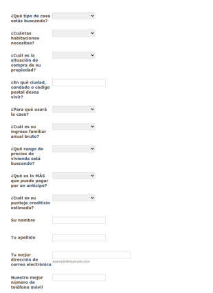 Home Buyer Spanish Template Mortgage Growth System