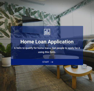 Home Loan Application Form Template