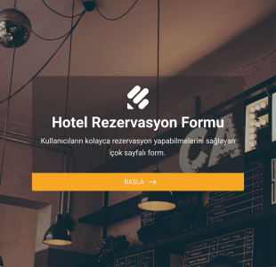 Hotel Rezervasyon Form Template