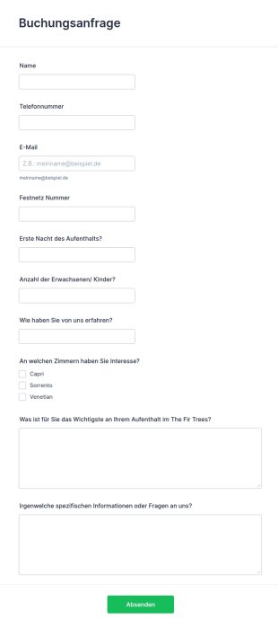 Hotelzimmerbuchung