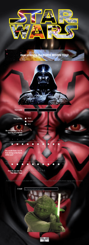 How Strong Is The Force Within You Form Template