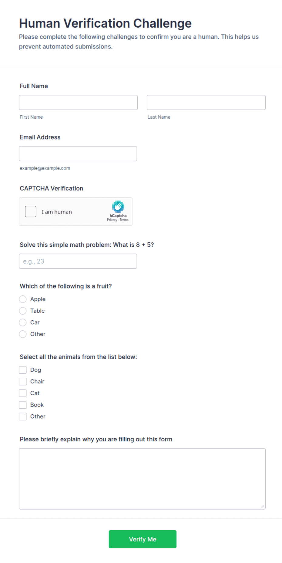 Pass Human Verification Challenge How Is Human Verification Being Implemented?