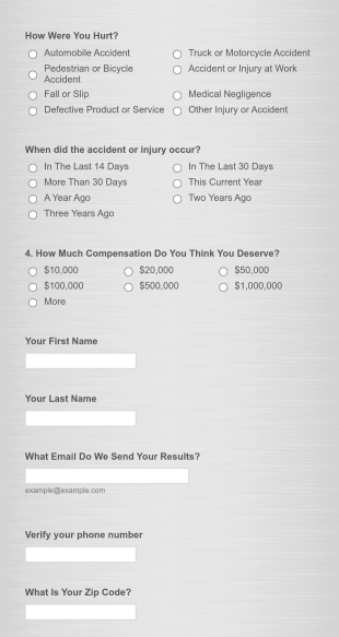 IA Survey Form Template