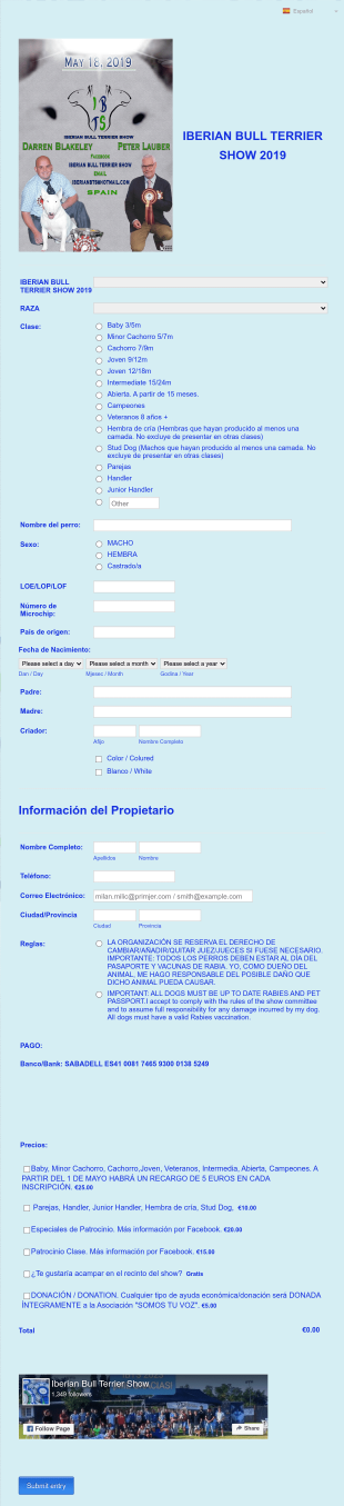 Iberian Bull Terrier Show 2021