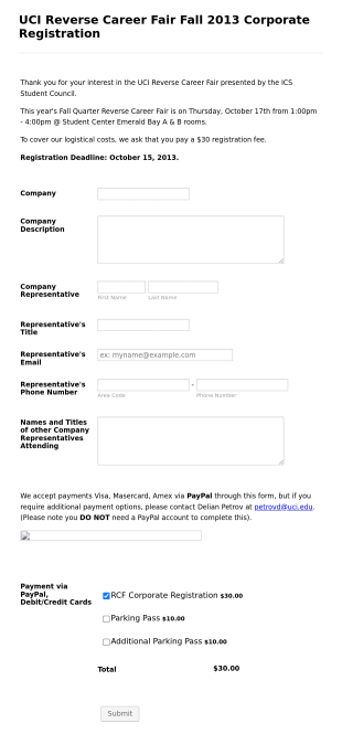 Icssc Rcf Student Form Template
