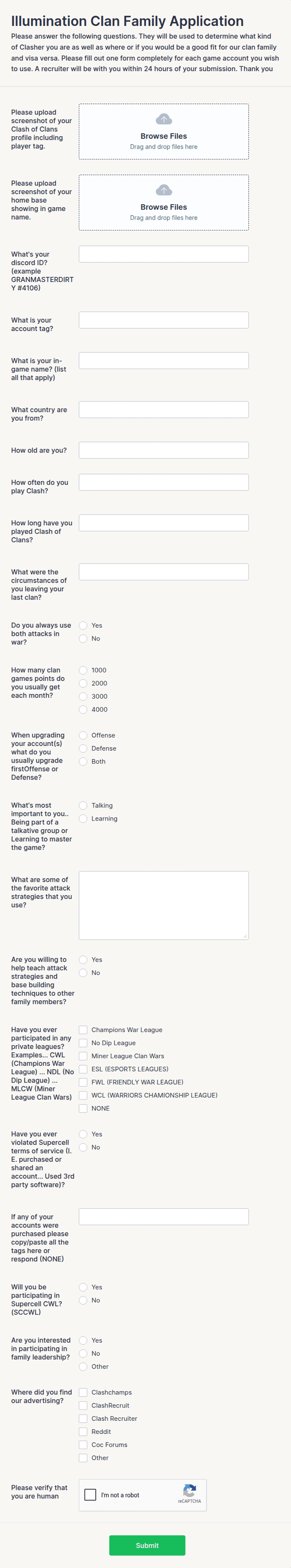 Games Com Application Form Example Mobile Game Team Application Form Template | Jotform