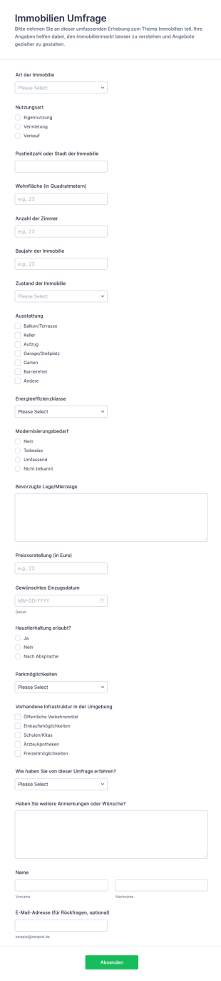 Immobilien Survey