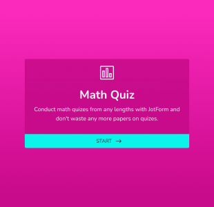 امتحان رياضيات مصغر