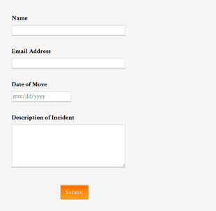 Incident Report YBM Form Template
