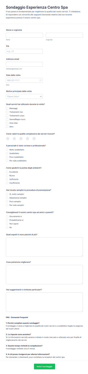 Indagine Sui Servizi Spa