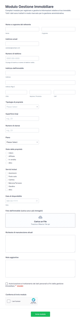 Indagine Sulla Gestione Immobiliare