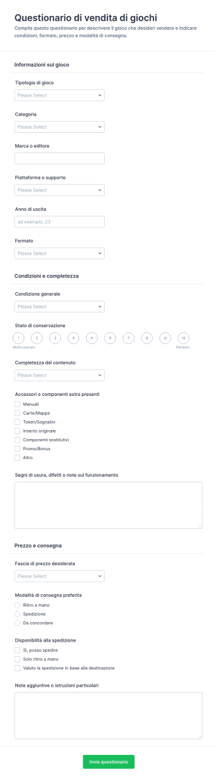Indagine Sulla Vendita Di Videogiochi