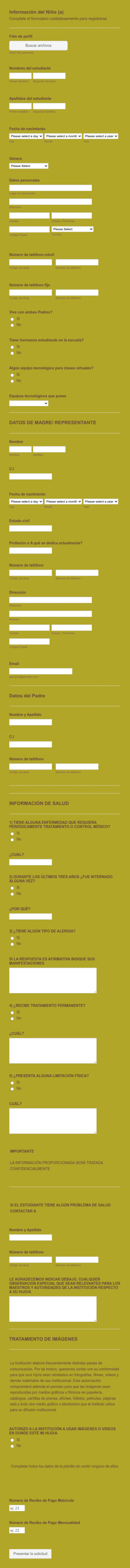 Información Alumnado