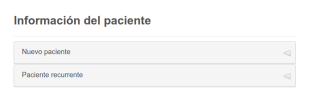 Información Del Paciente