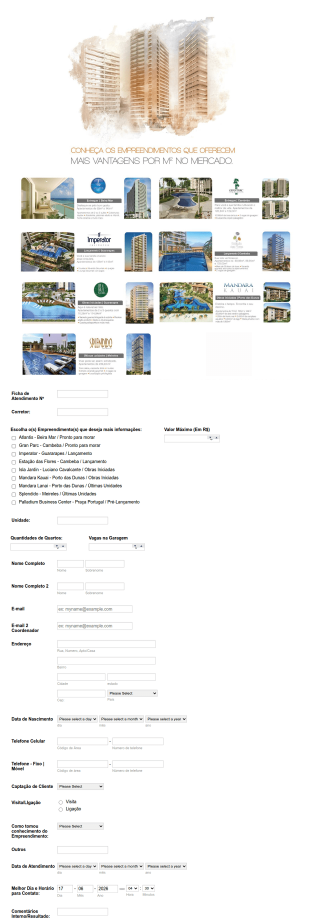 Informações Empreendimentos Imobiliários