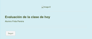 Informe Diario De La Clase De Hoy