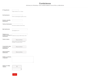 Ingresar Usuarios Form Template