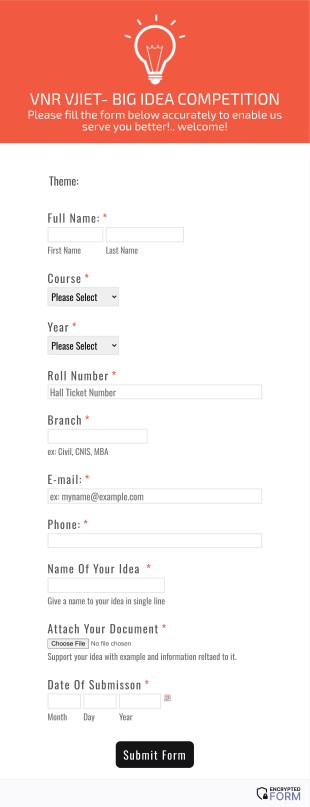Innovation Membership Club Form Template