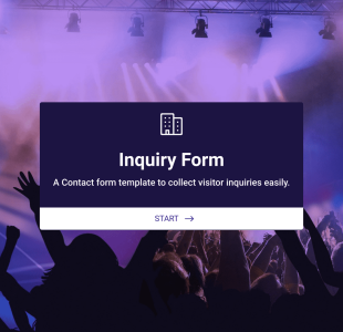 Inquiry Form Template