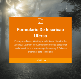 Inscrição UFERSA Form Template