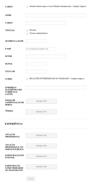Inscrição UFERSA