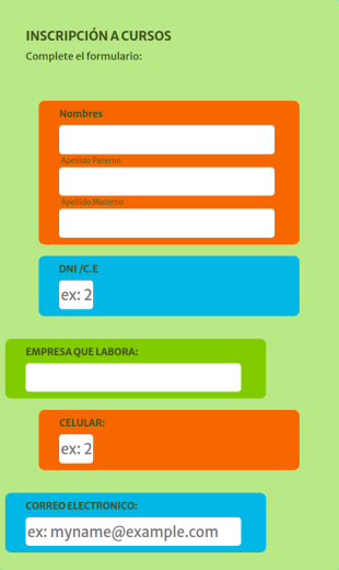 Inscripción A Cursos