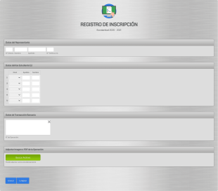 Inscripciones Salustiano