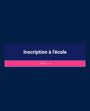 Inscription à L'école