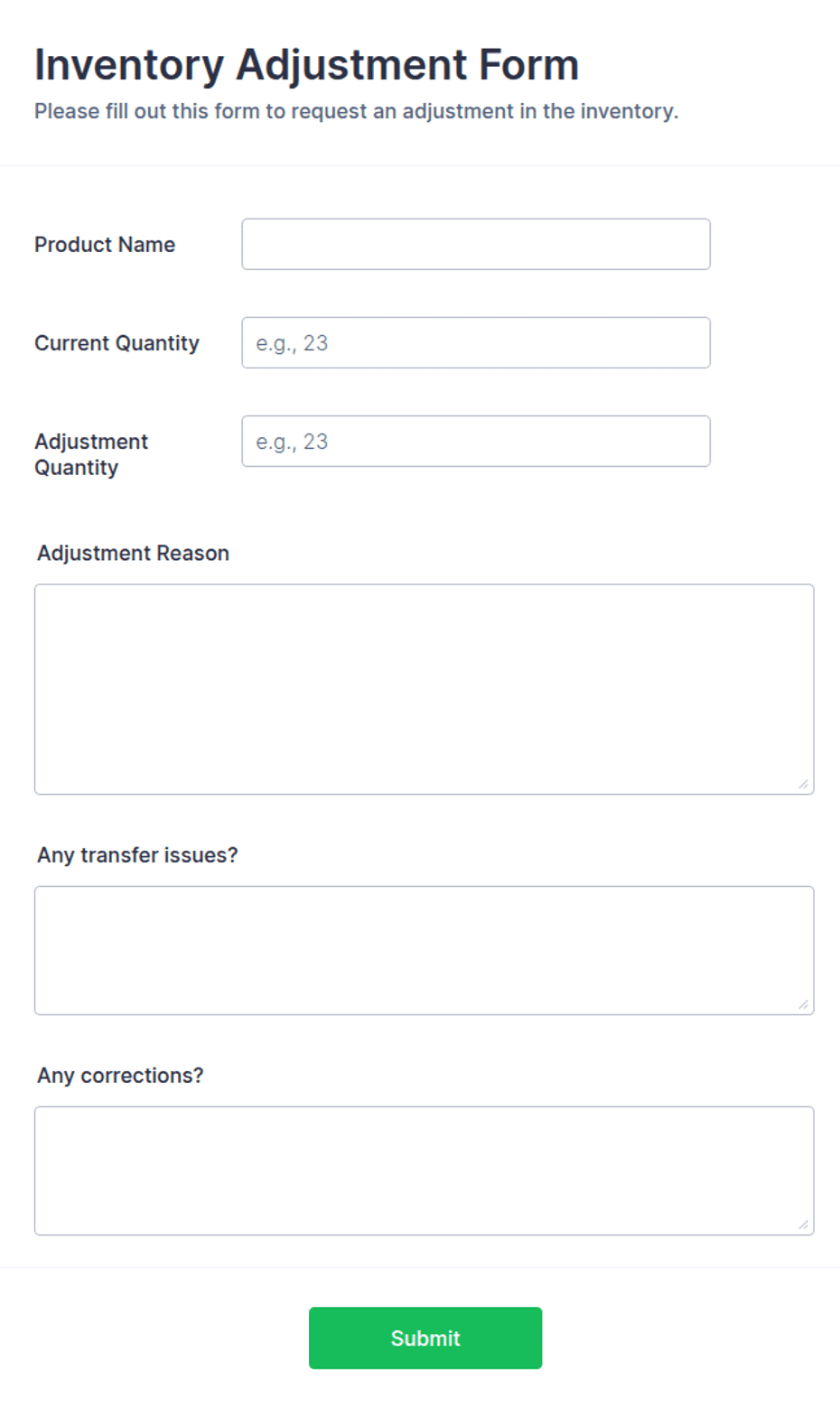 Cii Perpetual Inventory Form.pdf Download Perpetual Inventory Templates For Free Formtemplate