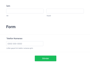 İş Ilanı Form Şablonu