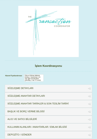 İşlem Koordinasyonu Form Şablonu